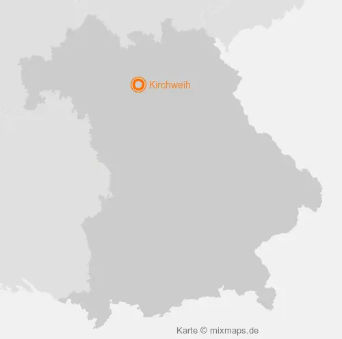 Karte Bayern: Kirchweih, Höfen