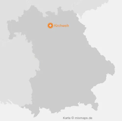 Karte Bayern: Kirchweih, Hohengüßbach