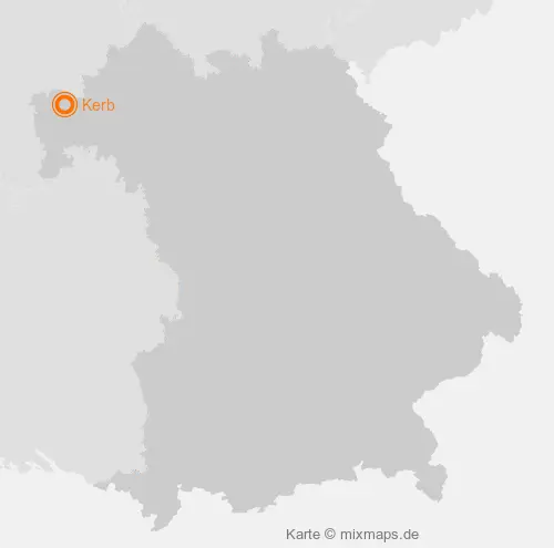 Karte Bayern: Kerb, Jakobsthal