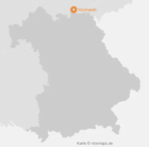 Karte Bayern: Kirchweih, Ludwigsstadt