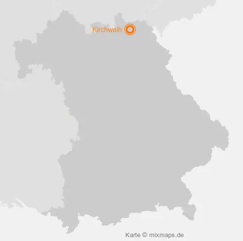 Karte Bayern: Kirchweih, Meierhof