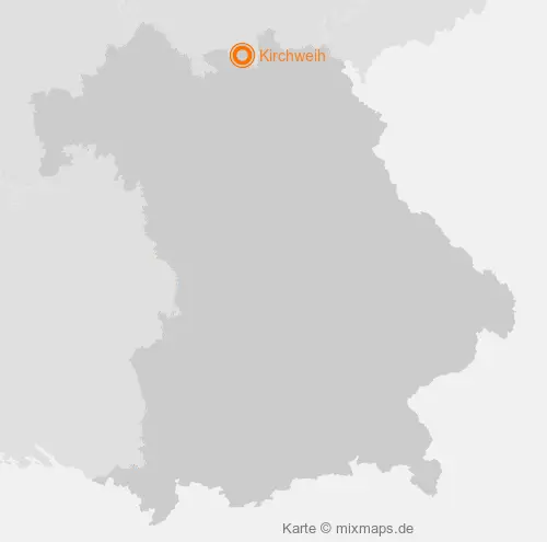 Karte Bayern: Kirchweih, Meilschnitz