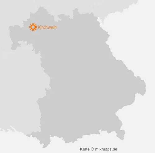 Karte Bayern: Kirchweih, Obereschenbach