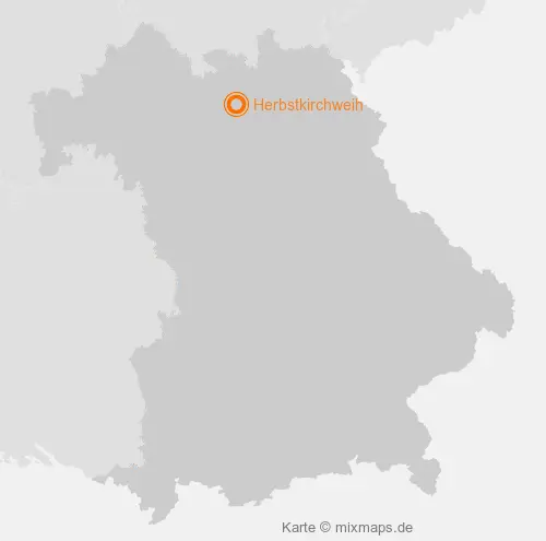 Karte Bayern: Herbstkirchweih, Oberküps