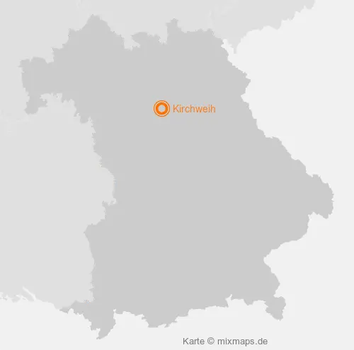 Karte Bayern: Kirchweih, Rödlas