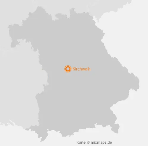 Karte Bayern: Kirchweih, Ruppmannsburg