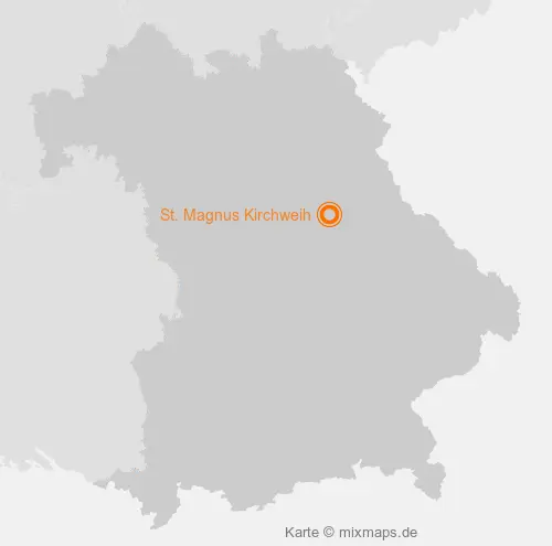 Karte Bayern: St. Magnus Kirchweih, Uschlberg