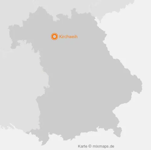 Karte Bayern: Kirchweih, Zettmannsdorf