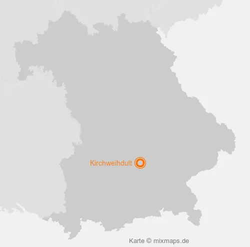 Karte Bayern: Kirchweihdult, Freising