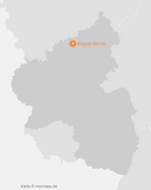 Karte Rheinland-Pfalz: Kripper Kirmes, Kripp