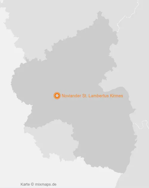 Karte Rheinland-Pfalz: Noviander St. Lambertus Kirmes, Noviand