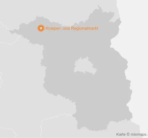 Karte Brandenburg: Knieper- und Regionalmarkt, Pritzwalk