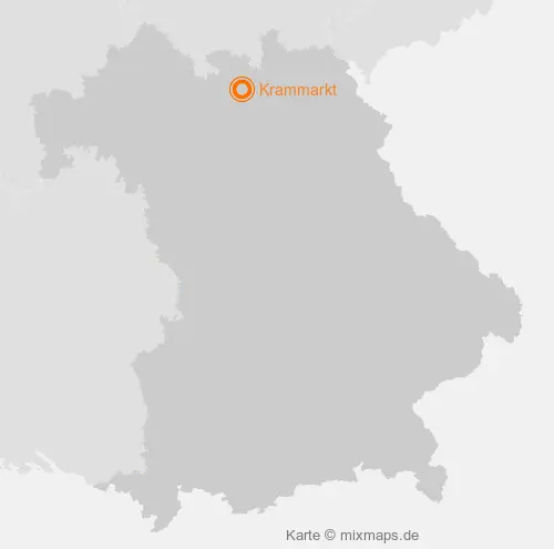 Karte Bayern: Krammarkt, Lichtenfels