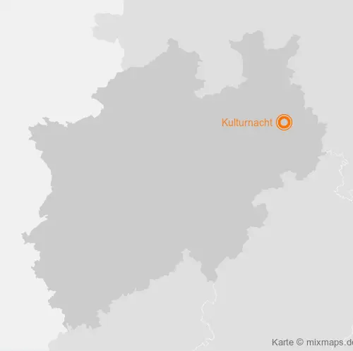 Karte Nordrhein-Westfalen: Kulturnacht, Horn