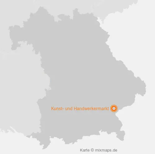 Karte Bayern: Kunst- und Handwerkermarkt, Neuötting