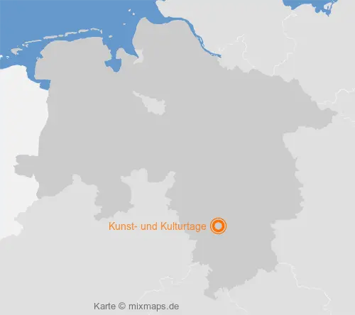Karte Niedersachsen: Kunst- und Kulturtage, Brunkensen