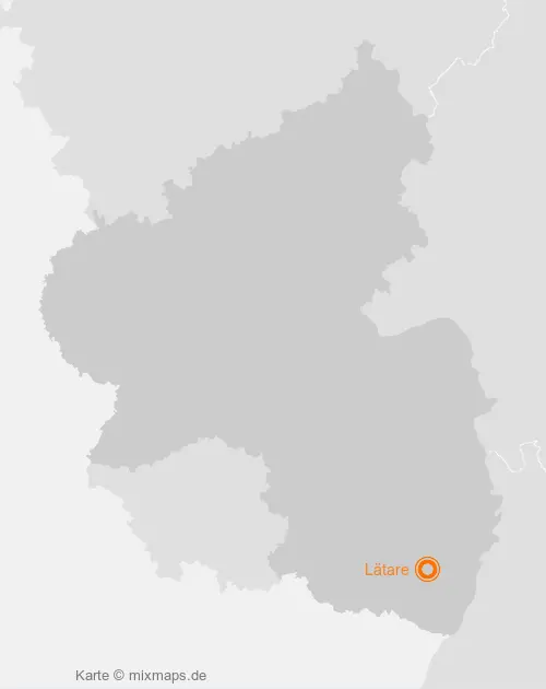 Karte Rheinland-Pfalz: Lätare, Landau in der Pfalz