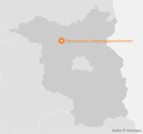 Karte Brandenburg: Neuruppiner Langstreckenschimmen, Neuruppin