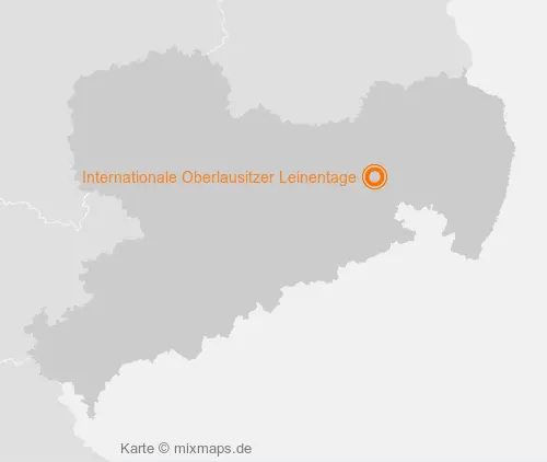 Karte Sachsen: Internationale Oberlausitzer Leinentage, Rammenau