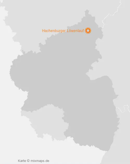 Karte Rheinland-Pfalz: Hachenburger Löwenlauf, Hachenburg