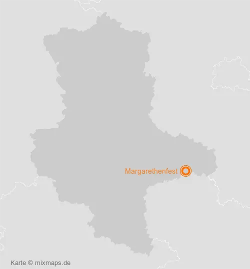 Karte Sachsen-Anhalt: Margarethenfest, Bad Schmiedeberg