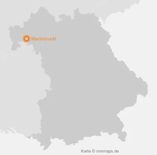 Karte Bayern: Martinimarkt, Marktheidenfeld