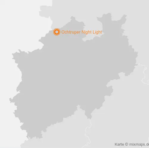 Karte Nordrhein-Westfalen: Ochtruper Night Light, Ochtrup