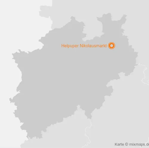 Karte Nordrhein-Westfalen: Helpuper Nikolausmarkt, Oerlinghausen