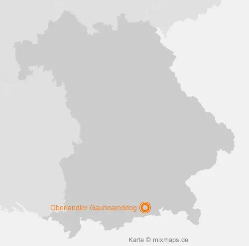 Karte Bayern: Oberlandler Gauhoamddog, Schliersee