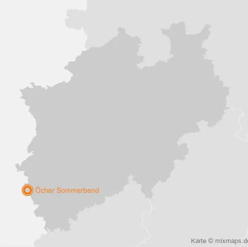 Karte Nordrhein-Westfalen: Öcher Sommerbend, Aachen