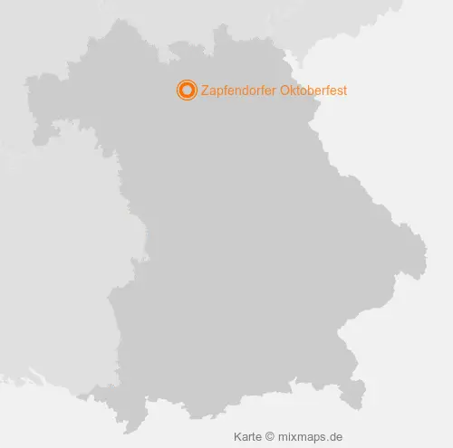 Karte Bayern: Zapfendorfer Oktoberfest, Zapfendorf