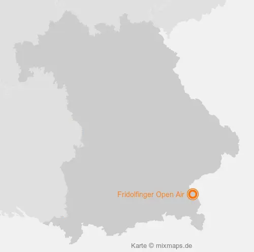 Karte Bayern: Fridolfinger Open Air, Fridolfing