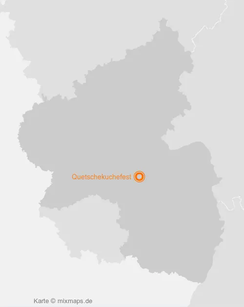 Karte Rheinland-Pfalz: Quetschekuchefest, Meckenbach