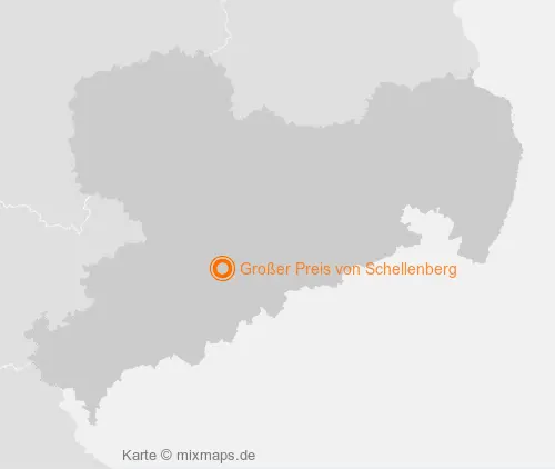 Karte Sachsen: Großer Preis von Schellenberg, Schellenberg