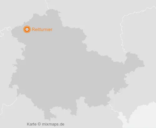 Karte Thüringen: Reitturnier, Wingerode