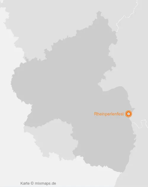 Karte Rheinland-Pfalz: Rheinperlenfest, Rheindürkheim