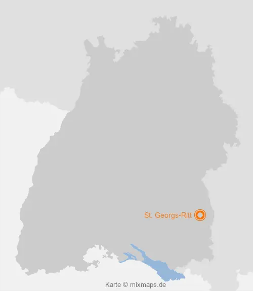 Karte Baden-Württemberg: St. Georgs-Ritt, Ochsenhausen