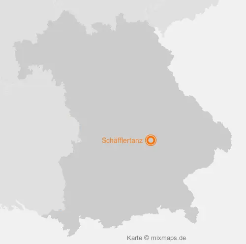 Karte Bayern: Schäfflertanz, Rottenburg an der Laaber