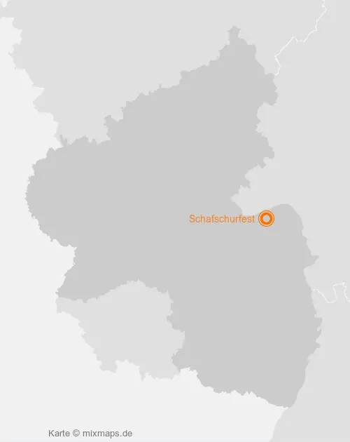 Karte Rheinland-Pfalz: Schafschurfest, Ingelheim am Rhein