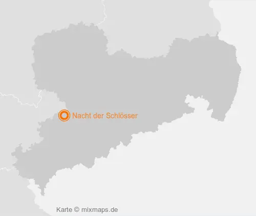 Karte Sachsen: Nacht der Schlösser, Waldenburg