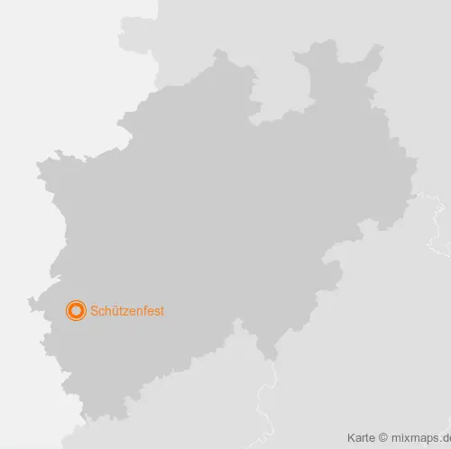 Karte Nordrhein-Westfalen: Schützenfest, Gevenich