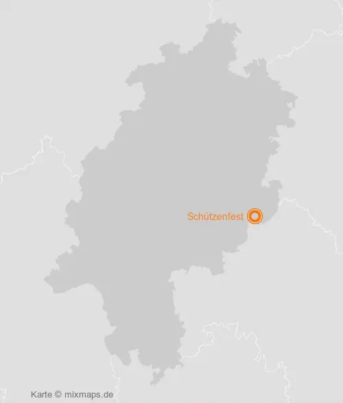 Karte Hessen: Schützenfest, Hettenhausen