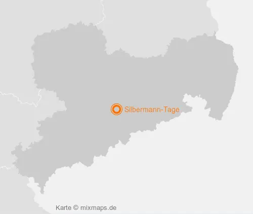 Karte Sachsen: Silbermann-Tage, Freiberg