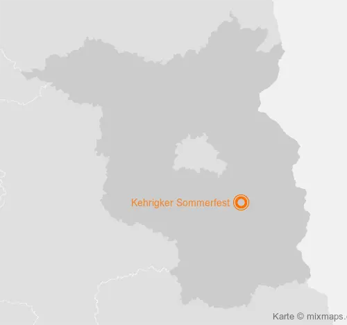 Karte Brandenburg: Kehrigker Sommerfest, Kehrigk