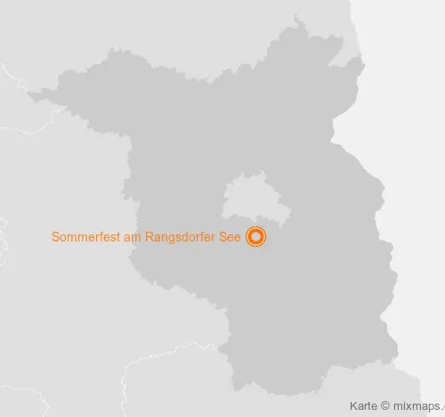 Karte Brandenburg: Sommerfest am Rangsdorfer See, Rangsdorf