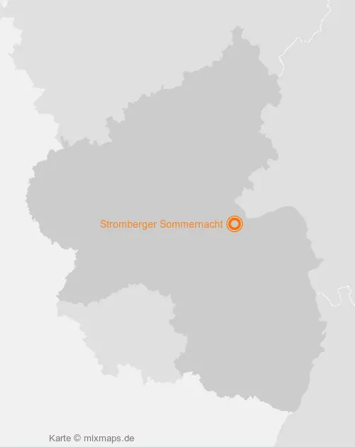 Karte Rheinland-Pfalz: Stromberger Sommernacht, Stromberg