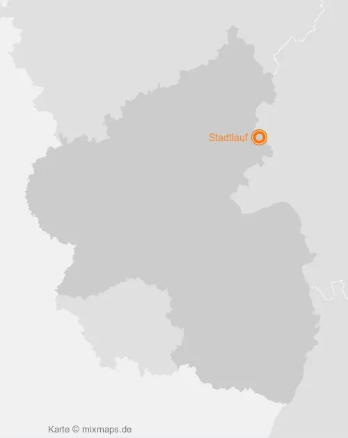 Karte Rheinland-Pfalz: Stadtlauf, Diez