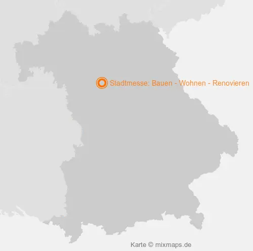 Karte Bayern: Stadtmesse: Bauen - Wohnen - Renovieren, Herzogenaurach