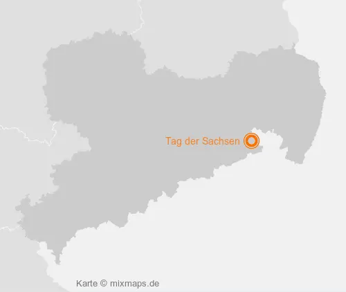 Karte Sachsen: Tag der Sachsen, Sebnitz