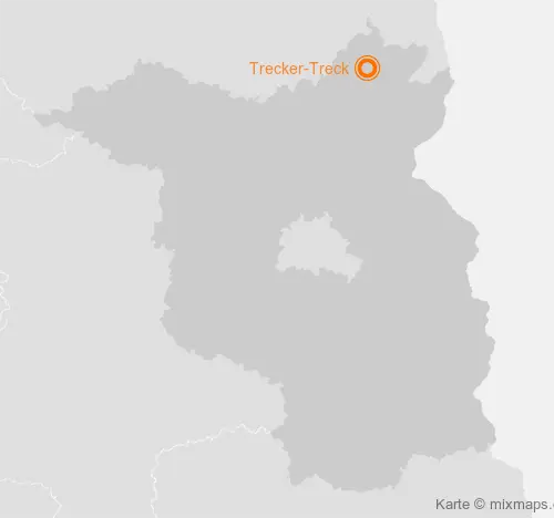 Karte Brandenburg: Trecker-Treck, Güstow